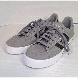 Adidas Men’s Shoes Size 9 Gray Black Sneakers SGC 753002 Casual Athletic School